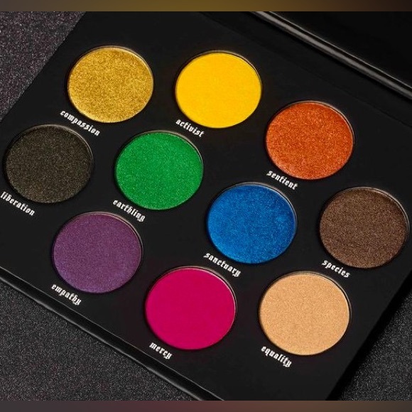 LIKE NEW — Vegan Love Eyeshadow Palette — KVD Vegan Beauty - Picture 4 of 5